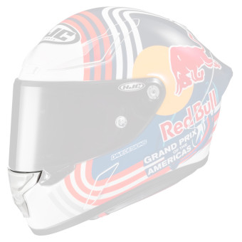 Piezas sueltas casco HJC RPHA1 Ventilador de mentonera Red Bull Austin GP MC21