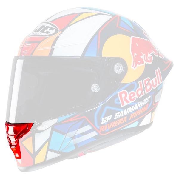 Piezas sueltas casco HJC RPHA1 Ventilador de mentonera Red Bull Misano GP MC21