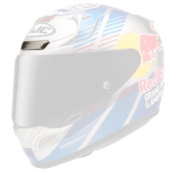 Piezas sueltas casco HJC Ventilaci�n central RPHA 12 Red Bull Austin GP II