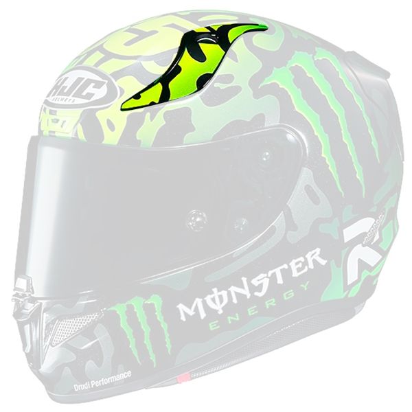 Piezas sueltas casco HJC Superieure Ventilation RPHA 11 Crutchlow Sepecial 1 MC4H