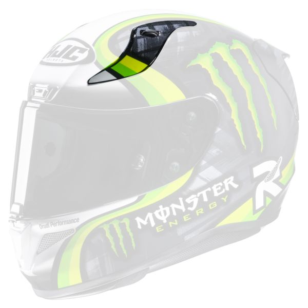 Piezas sueltas casco HJC RPHA 11 Crutchlow Streamline MC4H ventilaci�n superior