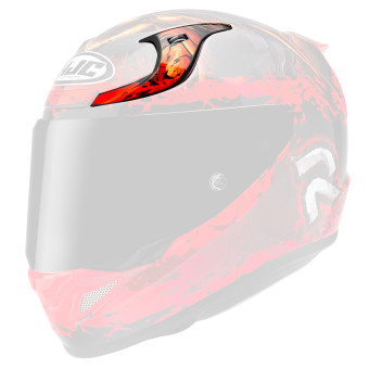 Piezas sueltas casco HJC RPHA 12 Ventilación superior Diablo Blizzard MC1 Piezas sueltas casco HJC RPHA 12 Ventilación superior Diablo Blizzard MC1