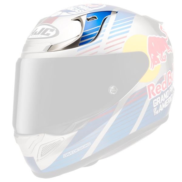 Piezas sueltas casco HJC Top Fans RPHA 12 Red Bull Austin GP II