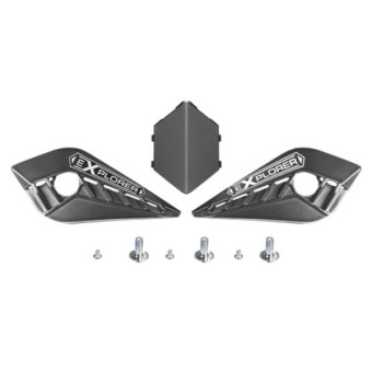 Piezas sueltas casco LS2 Explorer MX701 Tapas de carbono Piezas sueltas casco LS2 Explorer MX701 Tapas de carbono