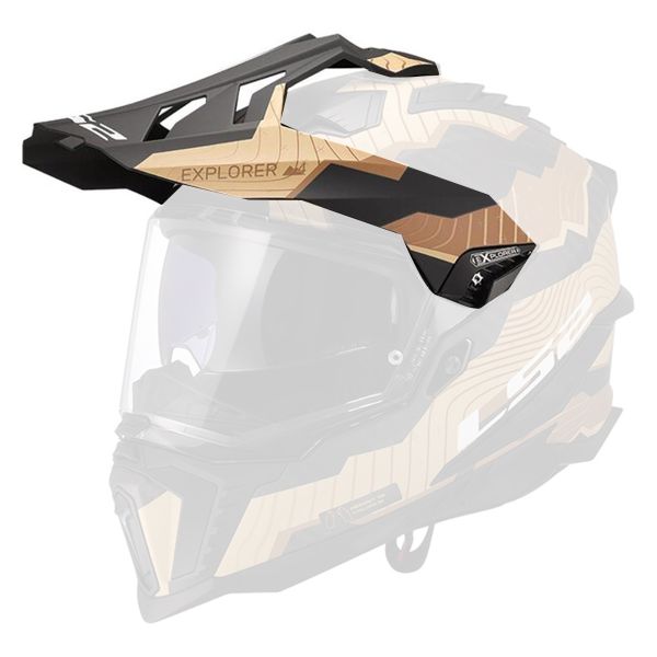 Piezas sueltas casco LS2 Explorer C MX701 Trick pico