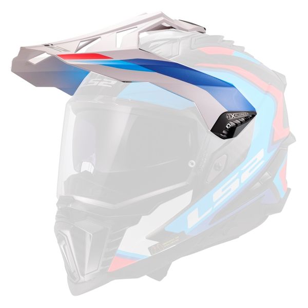 Piezas sueltas casco LS2 Tapa Explorer Carbon MX701 Frontier II