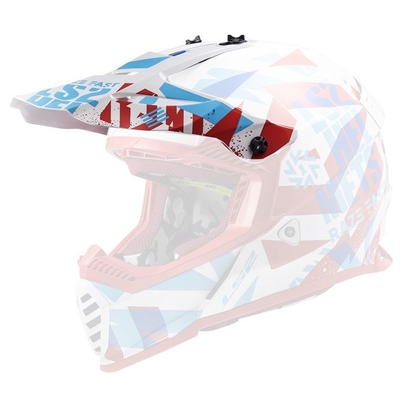 Piezas sueltas casco LS2 Fast Evo MX437 Funky pico
