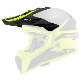 Piezas sueltas casco LS2 Fast Evo MX437 Pico de rugido Piezas sueltas casco LS2 Fast Evo MX437 Pico de rugido