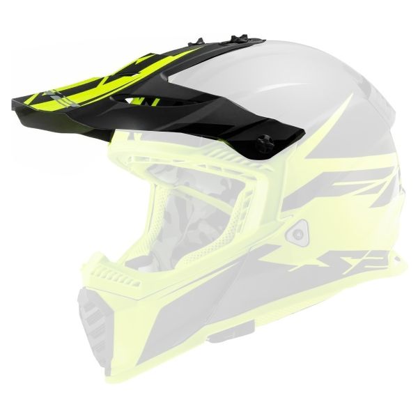 Piezas sueltas casco LS2 Fast Evo MX437 Pico de rugido