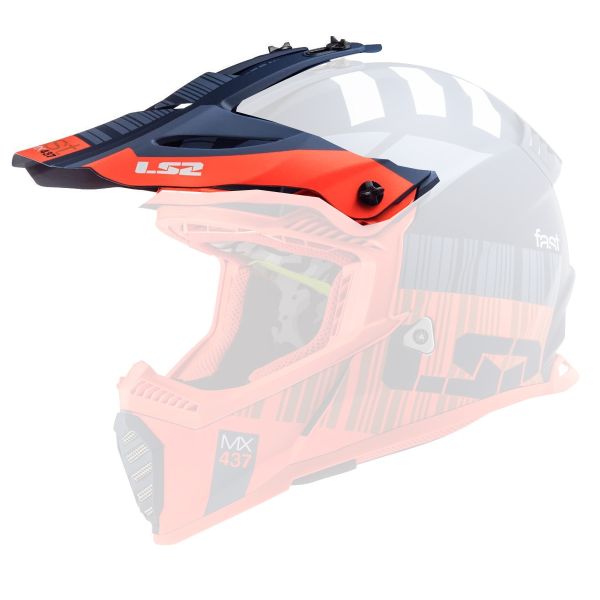 Piezas sueltas casco LS2 Fast Evo MX437 Xcode cap