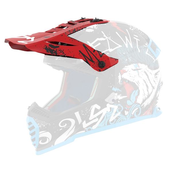 Piezas sueltas casco LS2 Fast II Mini MX437 Pico Starmaw