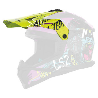 Piezas sueltas casco LS2 MX708 Gorilla Fast II pico Piezas sueltas casco LS2 MX708 Gorilla Fast II pico