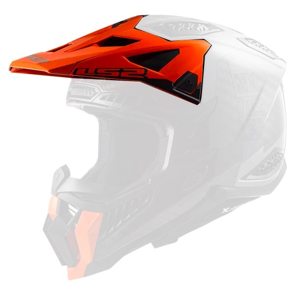 Piezas sueltas casco LS2 X-Force Victory MX703 pico ajustable