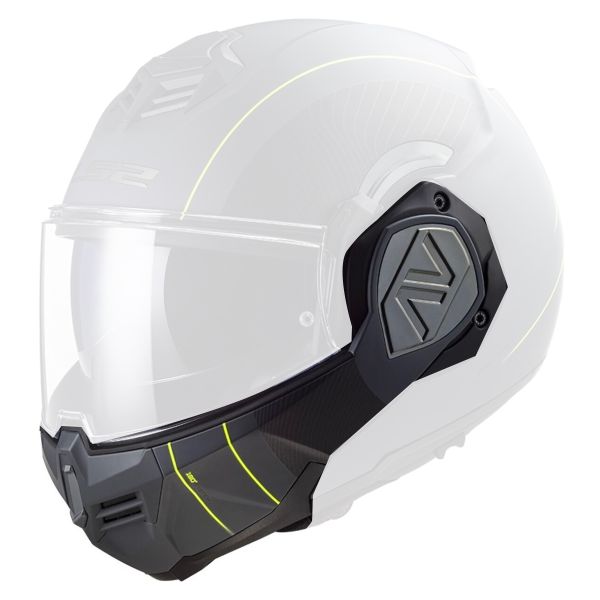 Piezas sueltas casco LS2 Advant FF906 Barbillera de cobre