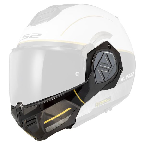 Piezas sueltas casco LS2 Barbillera de hierro Advant FF906