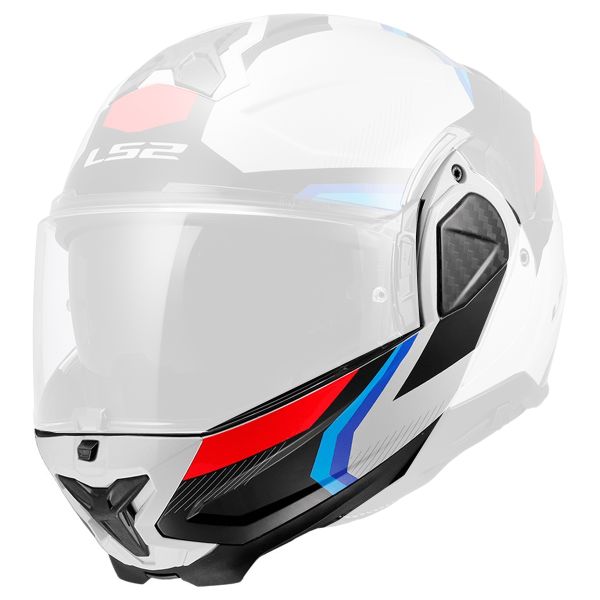 Piezas sueltas casco LS2 Advant II FF910 Barbillera triple