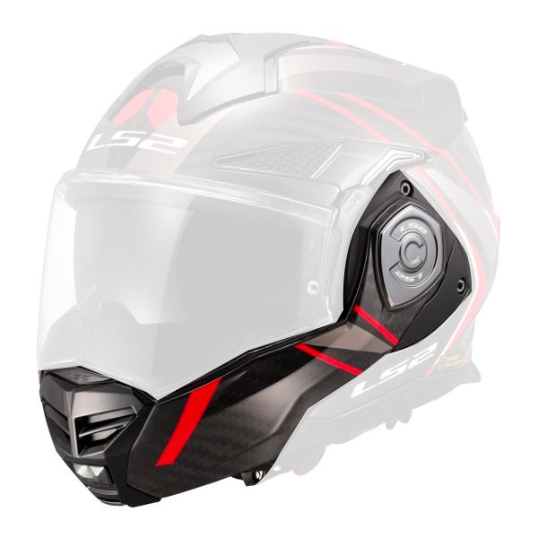 Piezas sueltas casco LS2 Mentonniere Advant X C FF901 Futuro