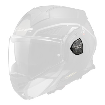 Piezas sueltas casco LS2 Plato giratorio con visera Advant X FF901 Metryk