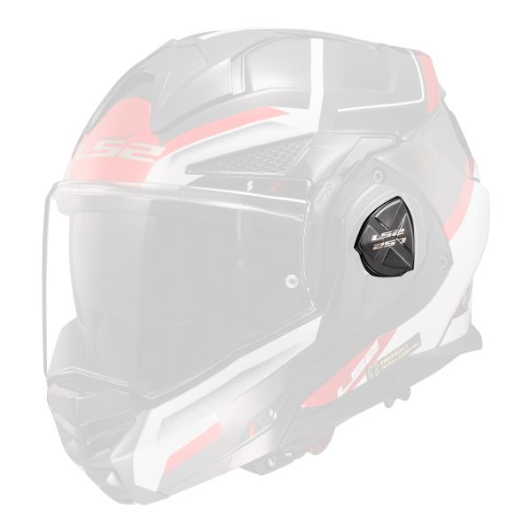 Piezas sueltas casco LS2 Cubierta de visera Advant X FF901 Spectrum