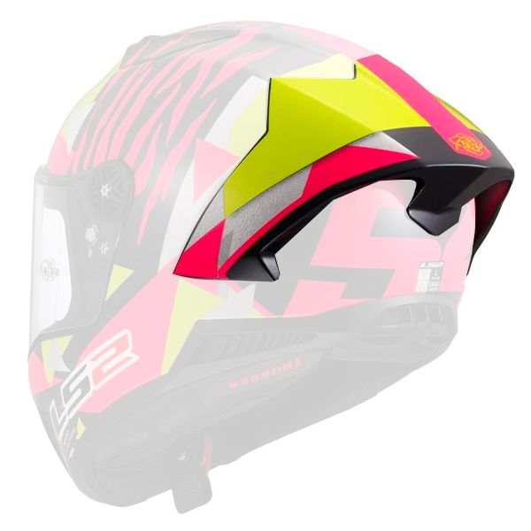 Piezas sueltas casco LS2 Spoiler Thunder GP Aero R�plica Aldeguer FF805