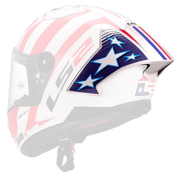Piezas sueltas casco LS2 Spoiler Thunder GP Aero R�plica Baz FF805