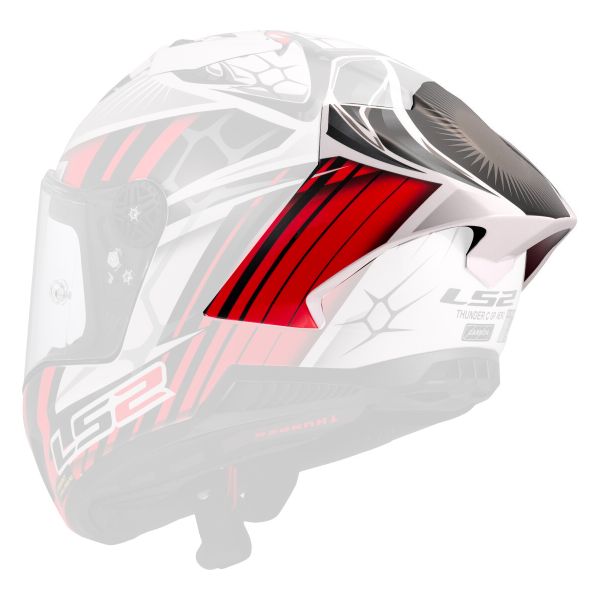 Piezas sueltas casco LS2 Spoiler Thunder GP Aero R�plica Perolari FF805