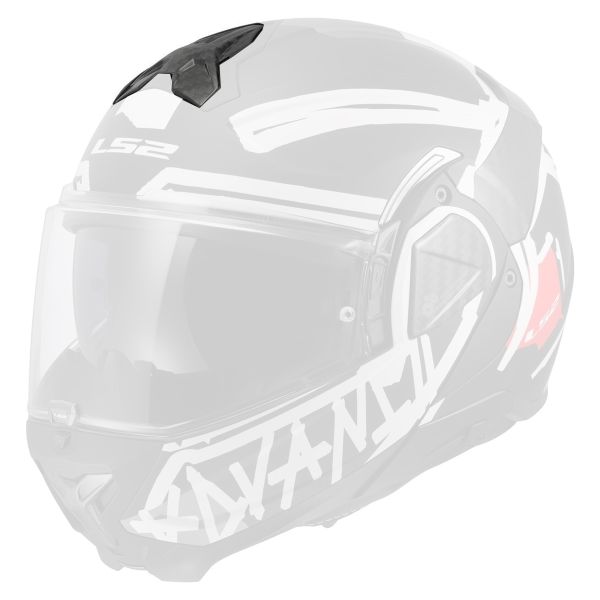 Piezas sueltas casco LS2 Cinta Ventilation Superieure Advant II FF910