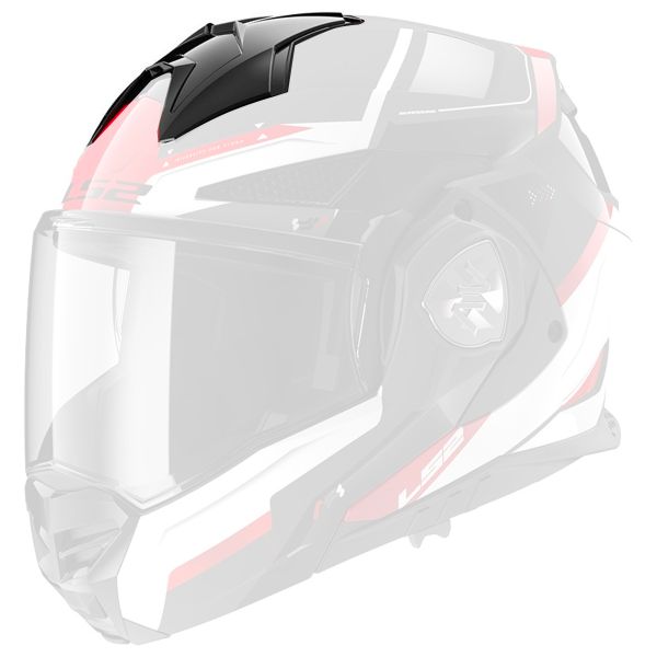 Piezas sueltas casco LS2 Advant X Super Fan FF901 Spectrum