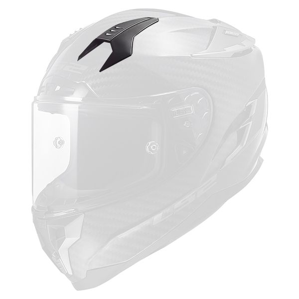 Piezas sueltas casco LS2 Ventiladores de techo Challenger Carbon FF327