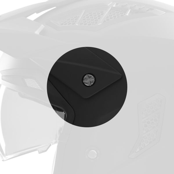 Piezas sueltas casco NOX Kit de tornillos N260