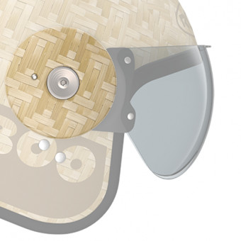 Piezas sueltas casco Roof Placas laterales de bamb + tornillos RO15