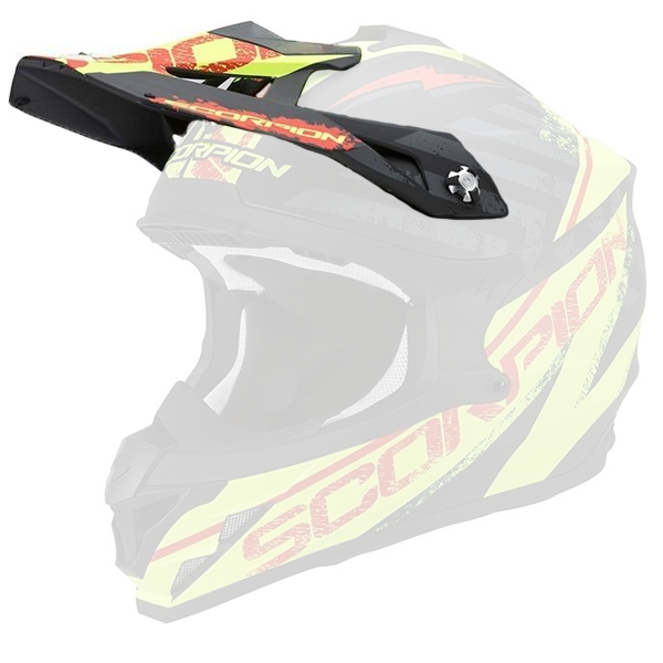 Piezas sueltas casco Scorpion Gorra VX-15 Evo Gamma Matt Black Fluo Yellow