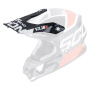 Piezas sueltas casco Scorpion VX-16 Peak - VX-16 Evo Air Anal�gico Negro Rojo