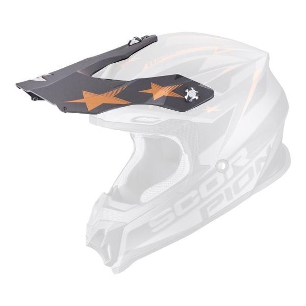 Piezas sueltas casco Scorpion VX-16 Evo Air Patriot pico