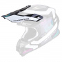 Piezas sueltas casco Scorpion VX-16 Peak - VX-16 Evo Air Tub Metal Negro Blanco