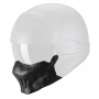 Piezas sueltas casco Scorpion Mscara Exo Combat Evo Marauder Negro Mate Plata