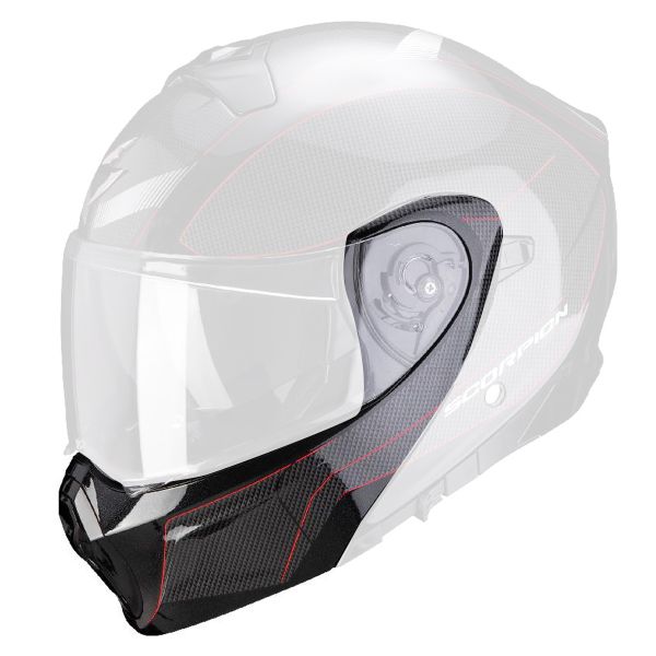 Piezas sueltas casco Scorpion Barbillera Exo 930 Cielo