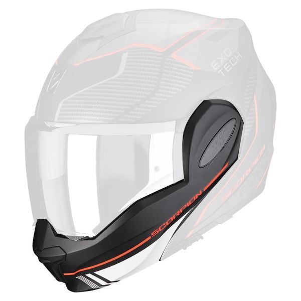 Piezas sueltas casco Scorpion Barboquejo Exo Tech Evo Animo Negro Mate Rojo