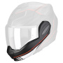 Piezas sueltas casco Scorpion Barboquejo Exo Tech Evo Animo Negro Mate Rojo