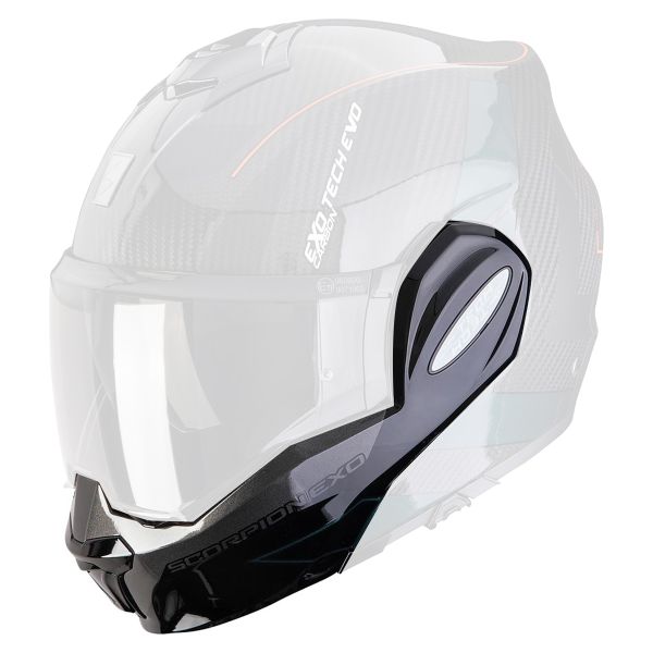 Piezas sueltas casco Scorpion Barboquejo Exo Tech Evo CAD Negro Verde
