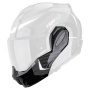 Piezas sueltas casco Scorpion Mentonera Exo Tech Evo Pro Acuti Negro Plata