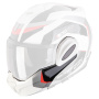 Piezas sueltas casco Scorpion Exo Tech Evo Pro Acuti Gris Negro Rojo mentonera