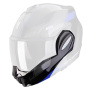 Piezas sueltas casco Scorpion Barboquejo Exo Tech Evo Socius Negro Azul