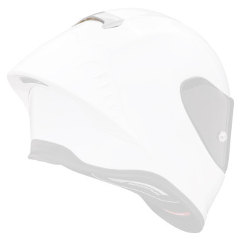 Piezas sueltas casco Scorpion Ventilación trasera Exo R1 Air Graphic Blanco Perla Piezas sueltas casco Scorpion Ventilación trasera Exo R1 Air Graphic Blanco Perla