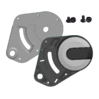 Piezas sueltas casco Shark Kit de montaje de pantalla RS Jet Piezas sueltas casco Shark Kit de montaje de pantalla RS Jet