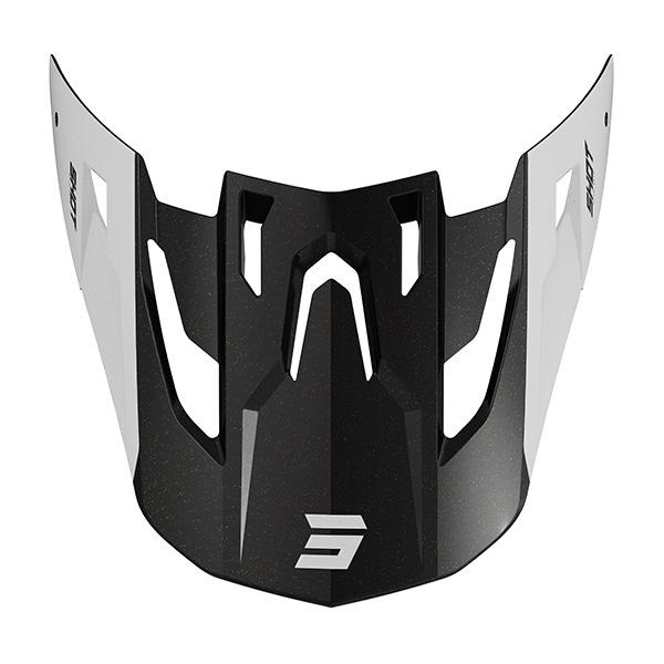 Piezas sueltas casco SHOT N�cleo Capuch�n nacarado negro r�pido