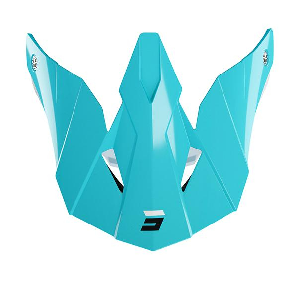 Piezas sueltas casco SHOT Furious Chase pico negro turquesa Piezas sueltas casco SHOT Furious Chase pico negro turquesa
