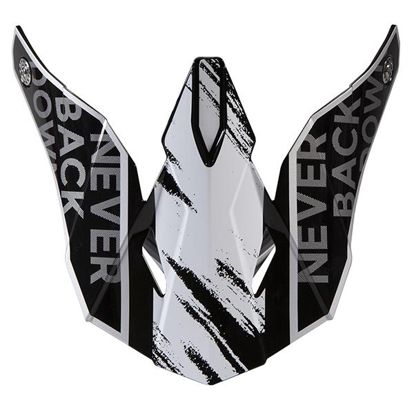 Piezas sueltas casco SHOT Gorra Furious Kid Draw negro gris brillo Piezas sueltas casco SHOT Gorra Furious Kid Draw negro gris brillo