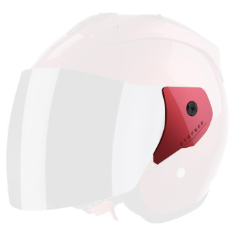 Piezas sueltas casco Stormer Kit de montaje completo Sun Evo 2.0 Rojo Calma Brillante Piezas sueltas casco Stormer Kit de montaje completo Sun Evo 2.0 Rojo Calma Brillante