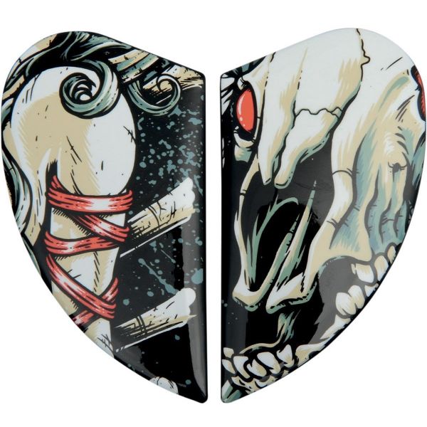 Piezas sueltas casco ICON Placa mecanismo Airmada Hoodoo